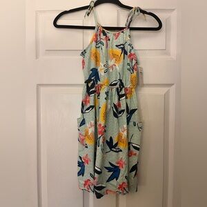 Tea Collection Tie Shoulder 
Dress- Floral Print Sundress Multicolor